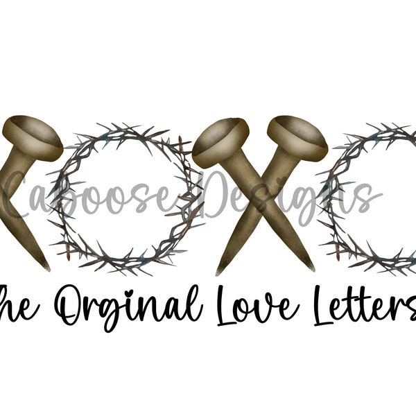 Original love letters Digital Design png jpeg