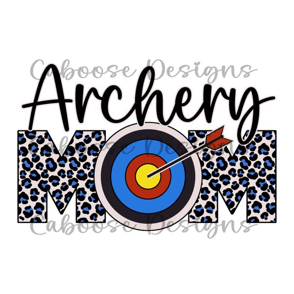 Archery Mom Digital Design png jpeg