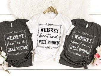 Whiskey Bachelorette Party| Nashville Bachelorette Party| Nash Bash| Nashville Bride| Whiskey Bent and Veil Down| Jack Daniels Shirt| Bride
