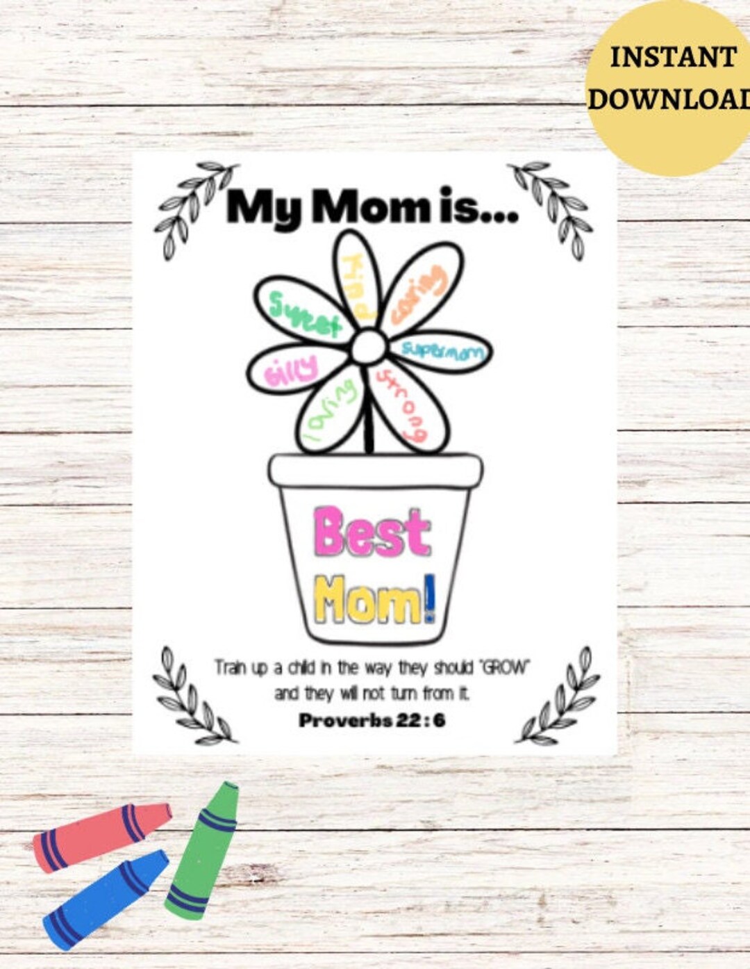 mother-s-day-craft-christian-mother-s-day-craft-sunday-school-teacher-resource-gift-for-mom-instant-download-printable-download-etsy for Free Printable Sunday School Crafts Pdf Free Download Mother's Day Craft, Christian Mother's Day Craft, Sunday School, Teacher Resource, Gift for Mom, Instant Download, Printable Download - Etsy for Free Printable Sunday School Crafts Pdf Free Download