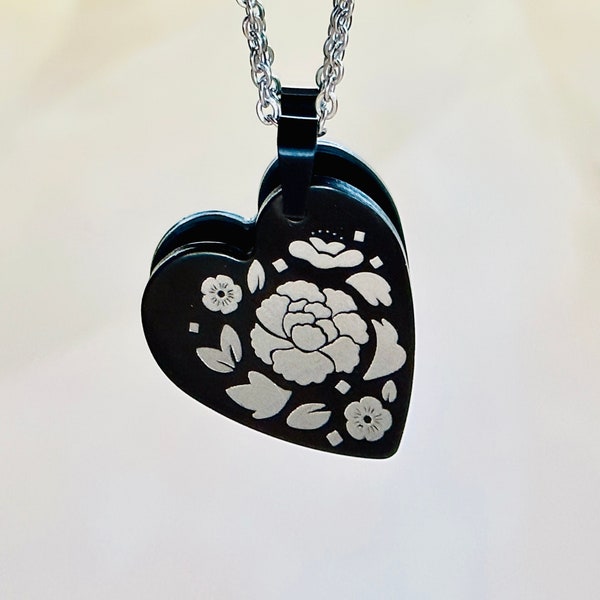 Amygdala Heart Pick Necklace