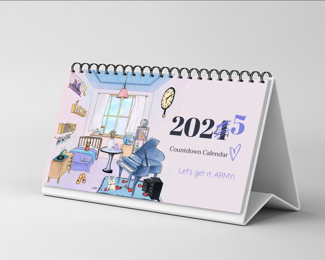 2025 Countdown Calendar Etsy