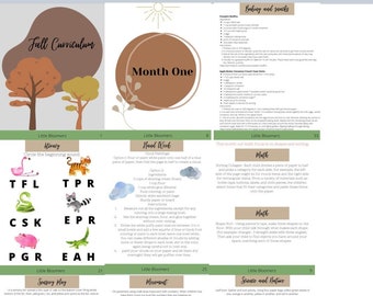 Fall Preschool Curriculum