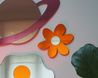 flower power mirror