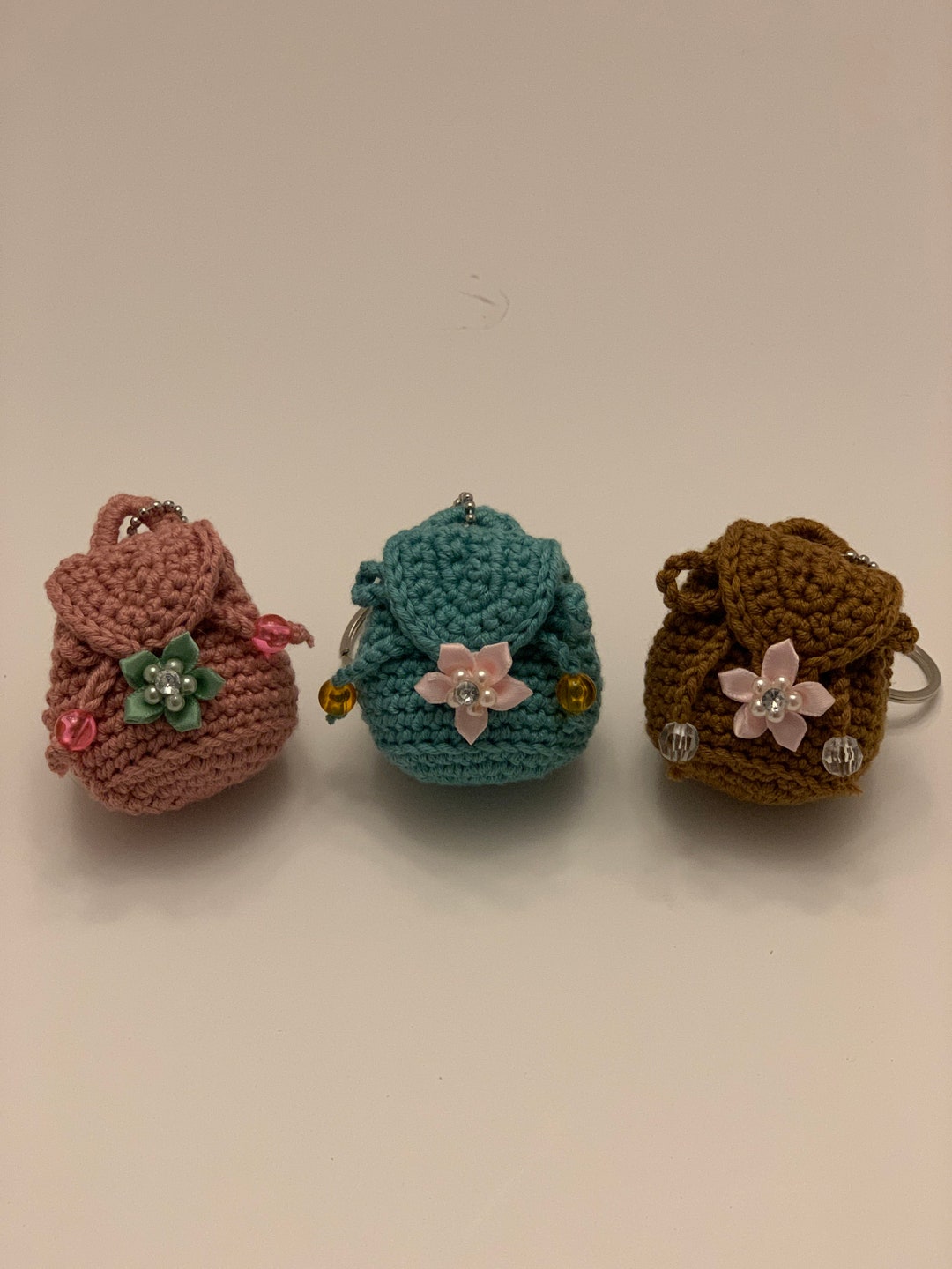 Mini Backpack Keychains - Etsy