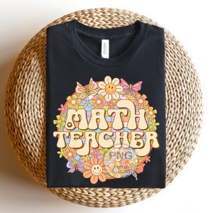 Math Teacher Png Mathematics Sublimation Designs Back to - Etsy