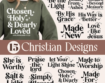 Christelijke Svg-bundel, bijbelvers schrift Svg Png Eps, geloof religieus, liefde zoals Jezus John 13 34, Praise the Lord Psalm 150 6, nieuw gemaakt