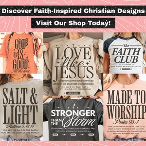 Bundle Png chrétien, floral verset Png de la Bible, conceptions de sublimation d'écritures bibliques religieuses foi, amour Jésus Dieu Png, Boho vintage rétro image 11