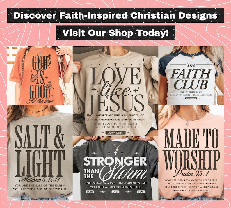 Bundle Png chrétien, floral verset Png de la Bible, conceptions de sublimation d'écritures bibliques religieuses foi, amour Jésus Dieu Png, Boho vintage rétro image 11