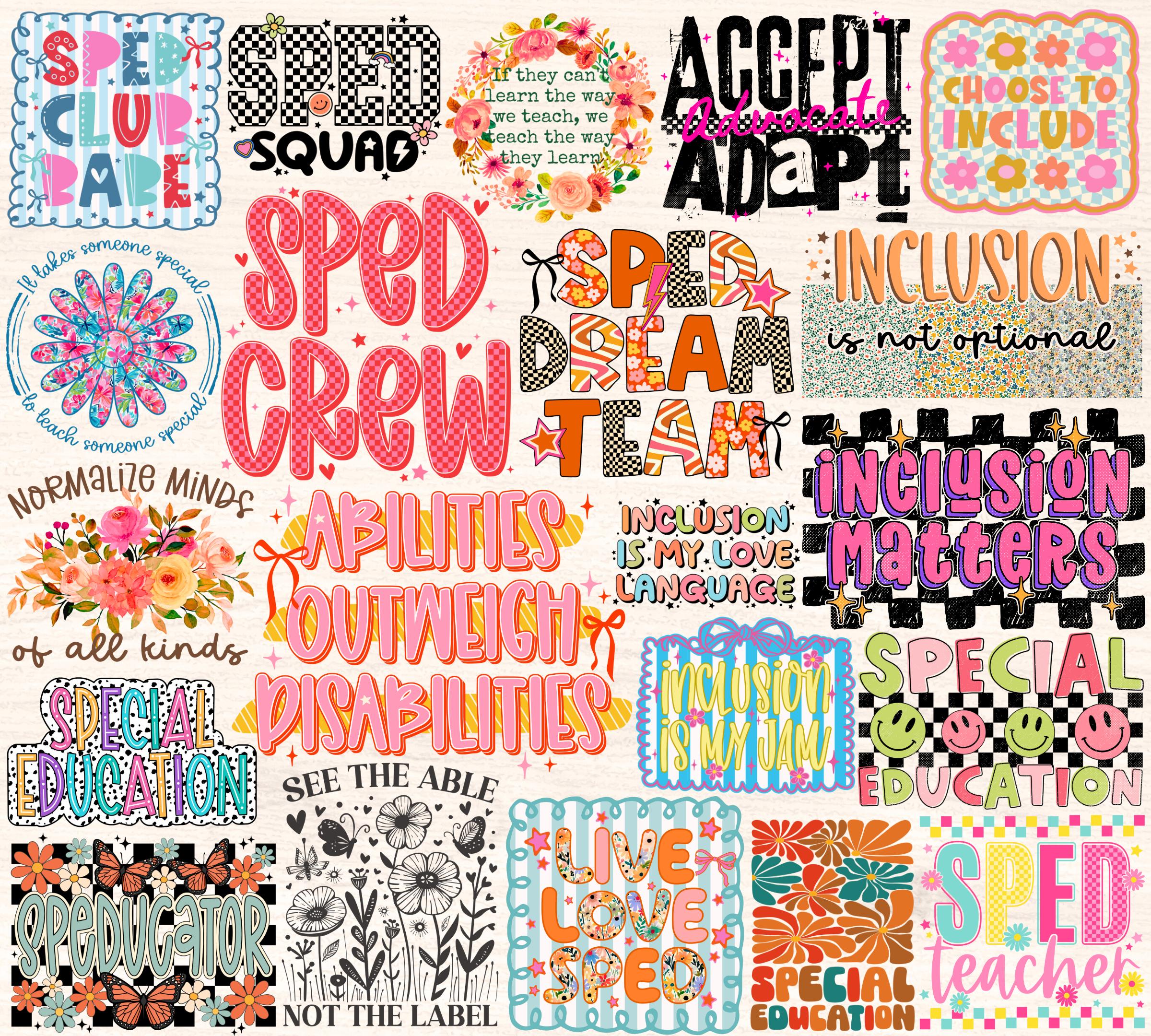 Sped Png Bundle, Special Education Teacher Png, Sped Teacher ...