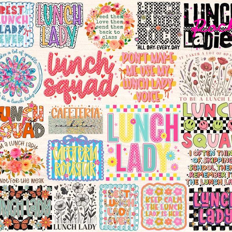 Lunch Lady - Etsy