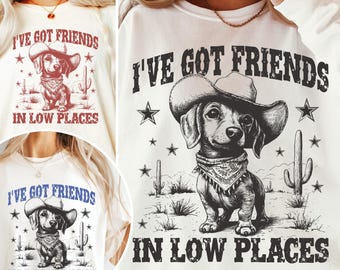 Funny Dachshund Png, Western Dachshund Mom Png, Retro Vintage Weenie Dog Lover Gift, Sublimation Designs, Dachshund Dad Digital Download