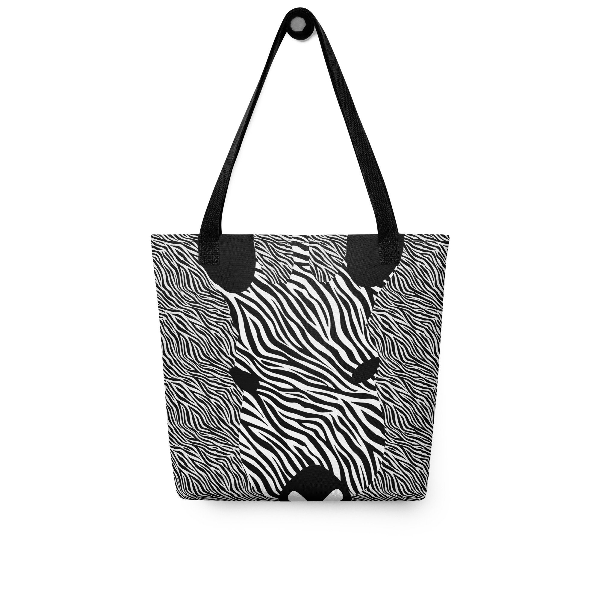 Dash Grocery Tote - Zebra Print Tote Bag