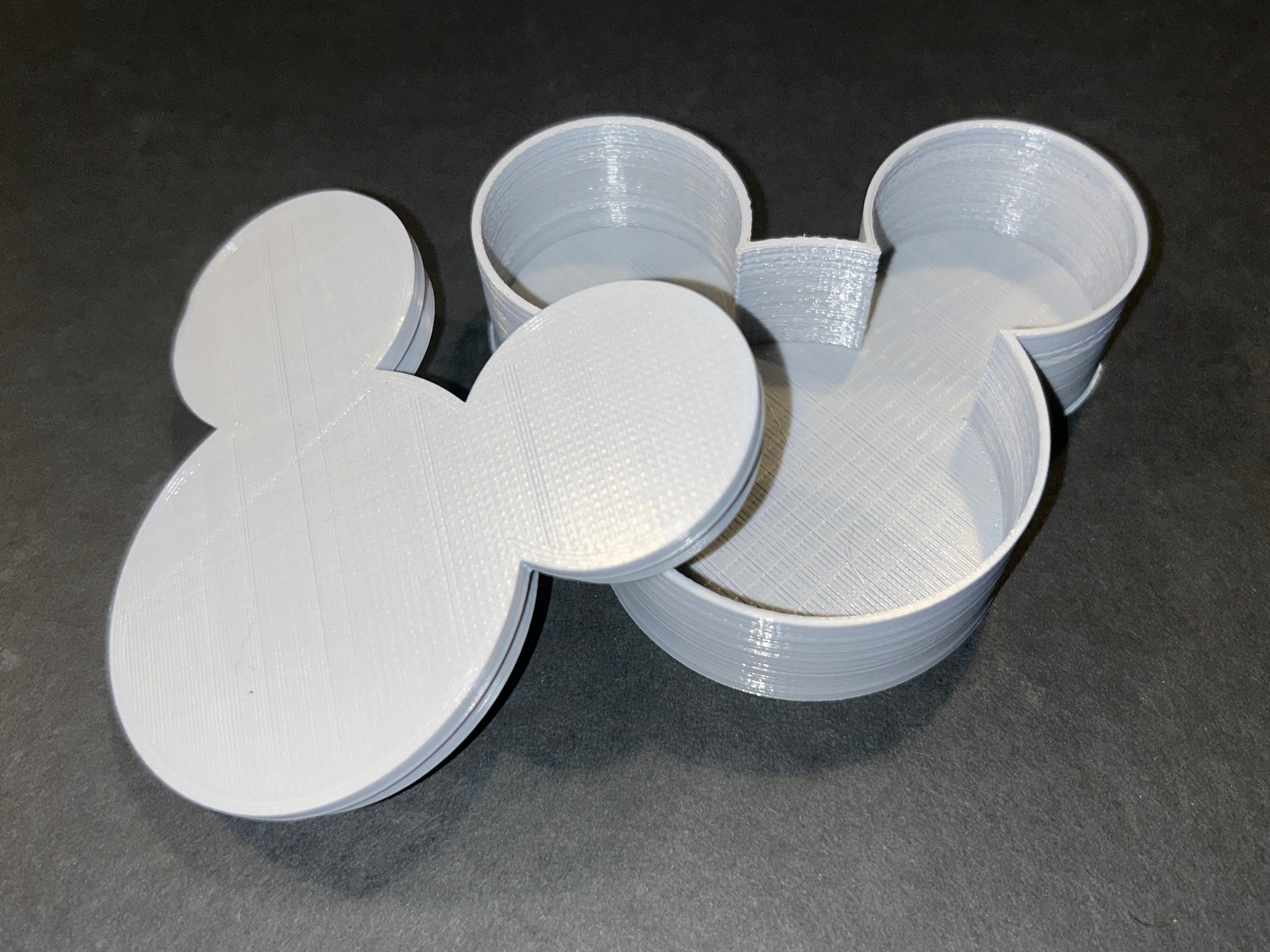 Mickey Mouse Storage Container 3D Printed for Desk Etsy