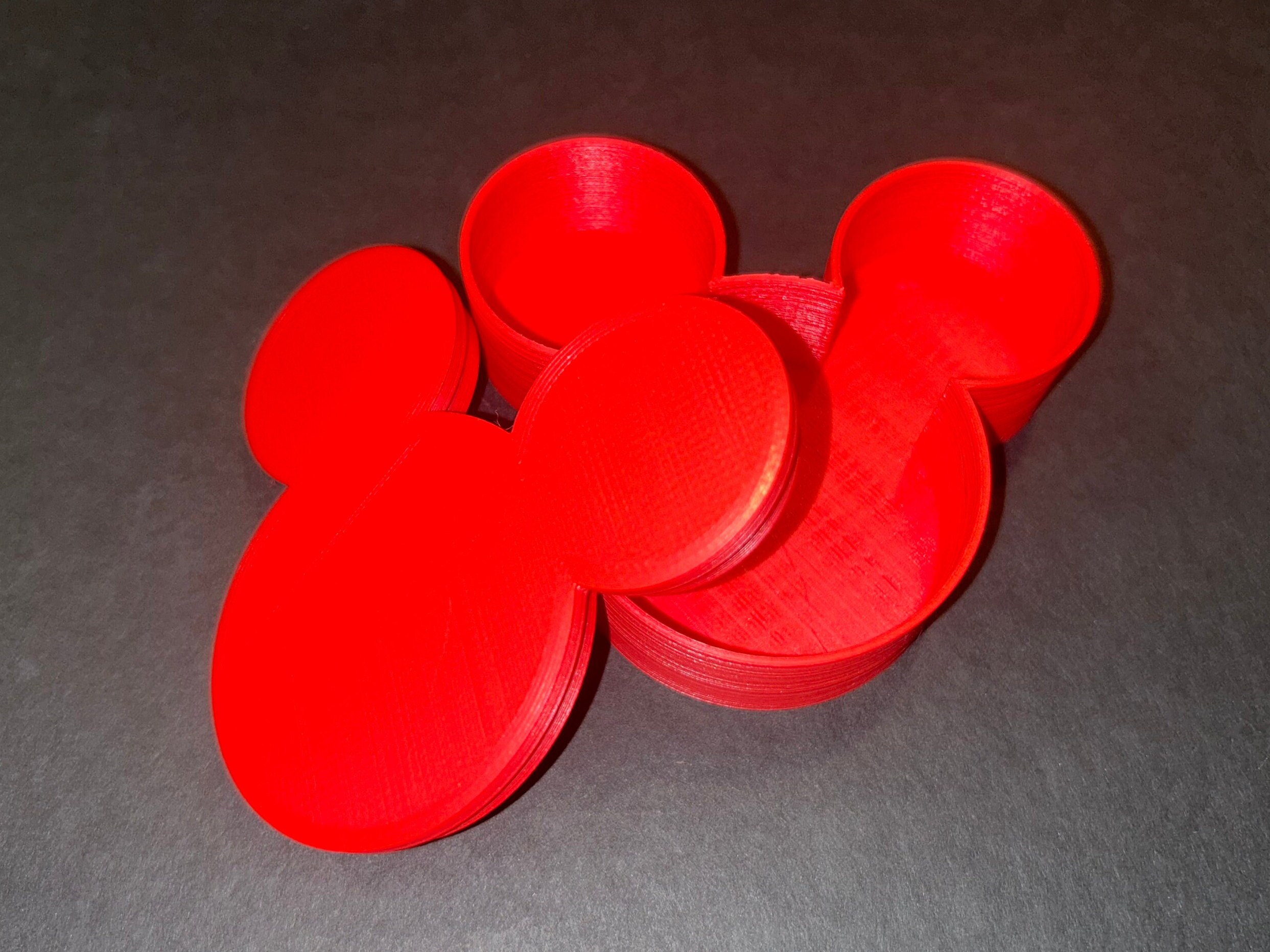 Mickey Mouse Storage Container 3D Printed for Desk Etsy