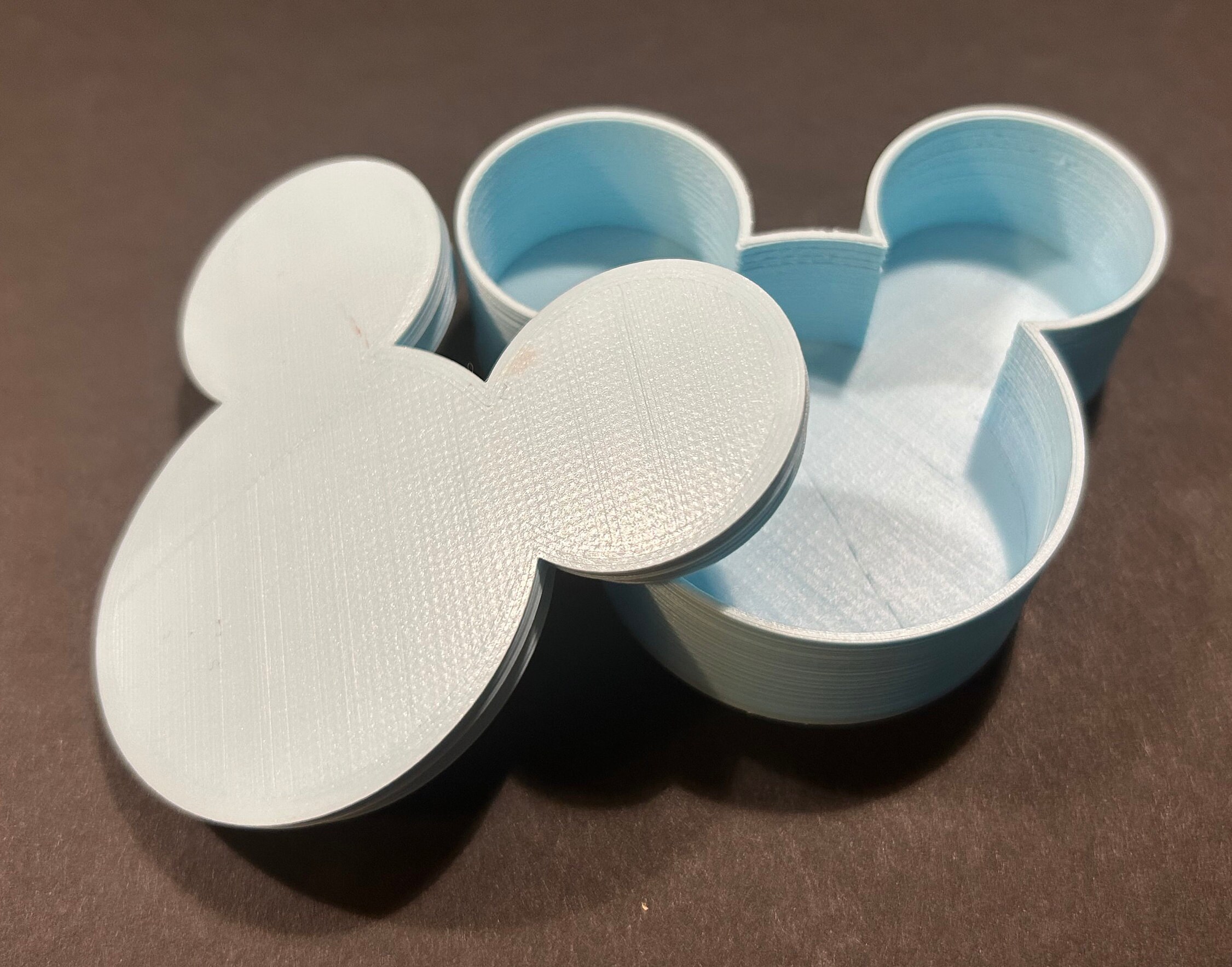 Mickey Mouse Storage Container 3D Printed for Desk Etsy