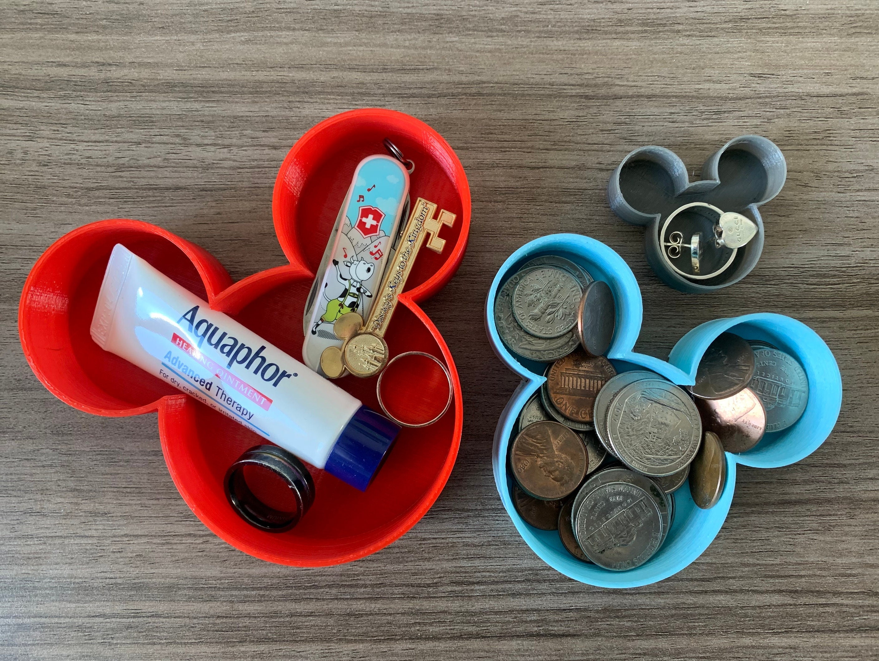Mickey Mouse Storage Container 3D Printed for Desk Etsy