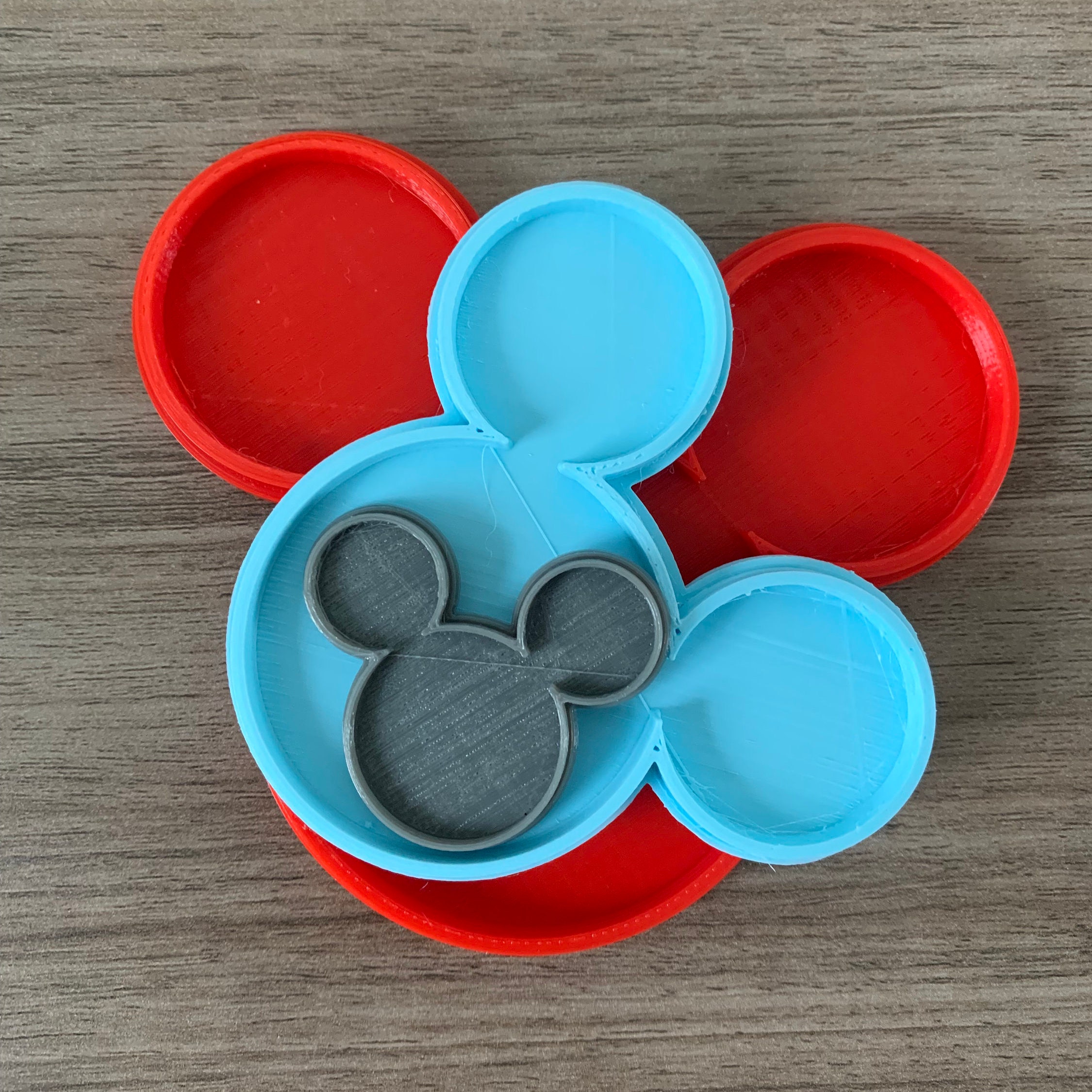 Mickey Mouse Storage Container 3D Printed for Desk Etsy