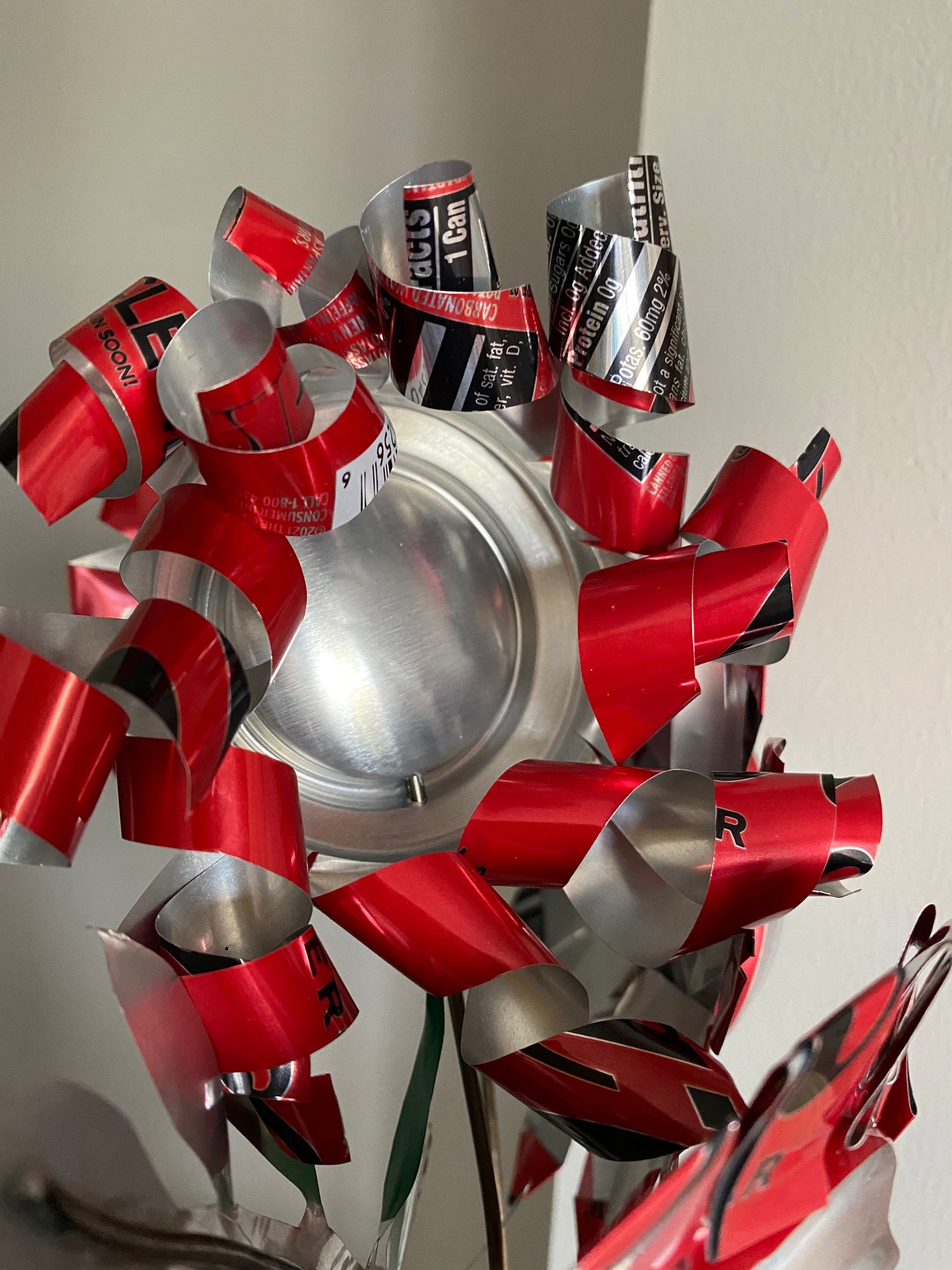 Soda Can Flowers, Soda Can Art, Pop Can Art, Aluminum Can Art, Metal