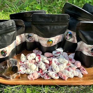 Botanische Rose Spooky Skull Sojawachs Melts