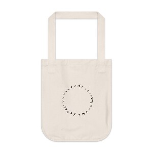 Borsa tote in tela organica