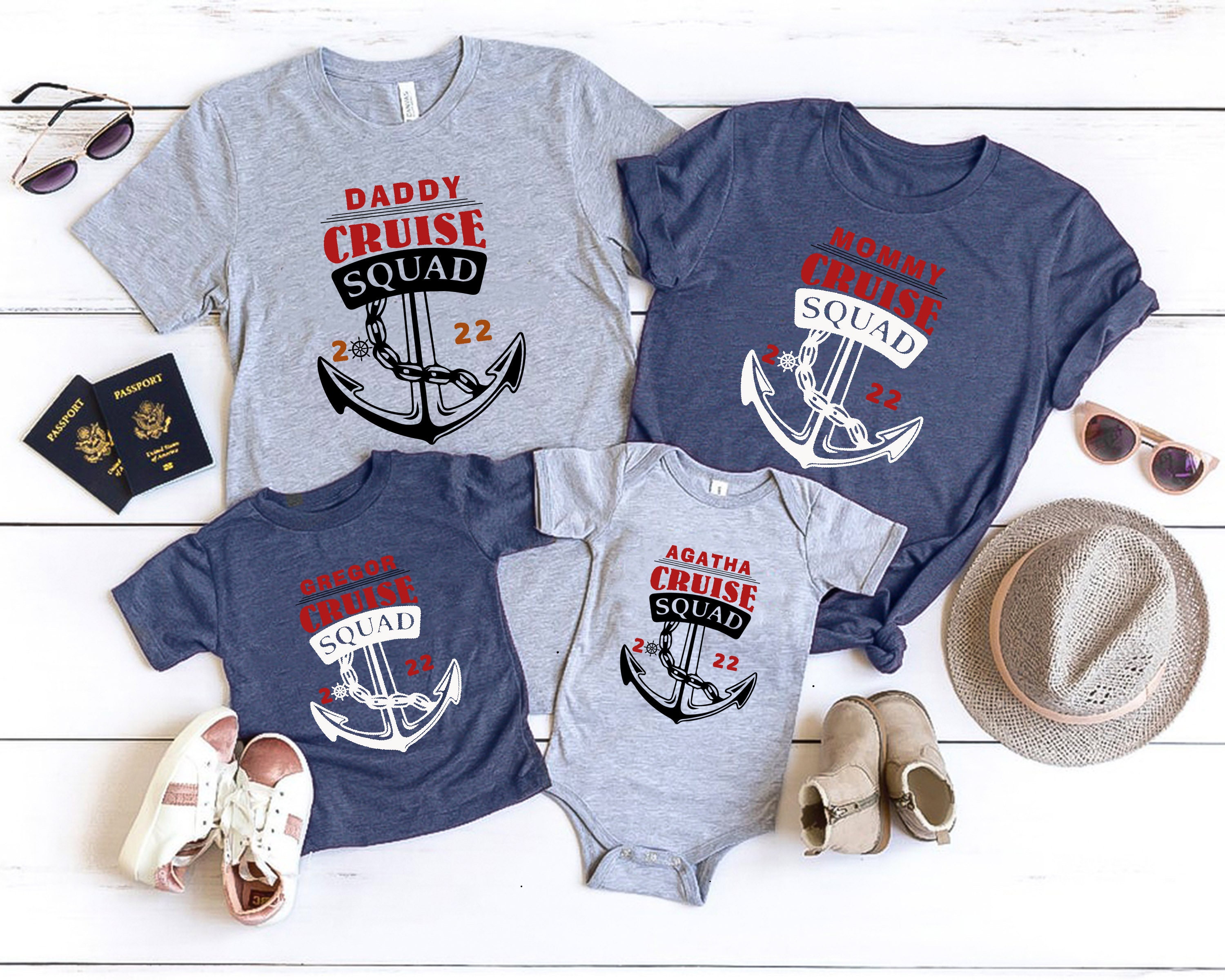 Cruise Squad Family Cruise Shirts Family Matching Vacation - Etsy