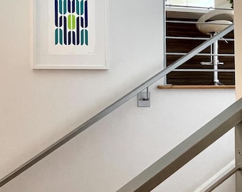 Vertically Challenged - Contemporary Hand Printed Screen Print