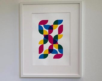 Rush Hour - Contemporary Hand Printed Screen Print