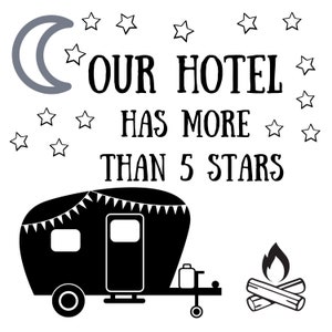 Nuestro hotel tiene más de 5 estrellas- SVG descarga digital