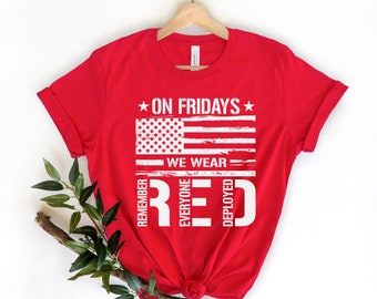 Red Friday Shirt - Etsy
