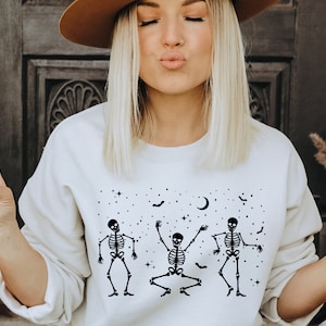 Dancing Skeletons PNG | Skeleton PNG Sublimation Design | Halloween PNG Sublimation File | Spooky Skeleton Png | Halloween Skeletons Png