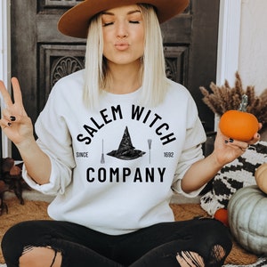 Salem Witch Company PNG Sublimation Design | Halloween PNG Sublimation File | Salem Witch PNG | Halloween Tshirt Sublimation File