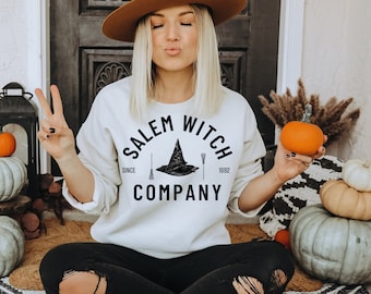 Salem Witch Company PNG Sublimation Design | Halloween PNG Sublimation File | Salem Witch PNG | Halloween Tshirt Sublimation File