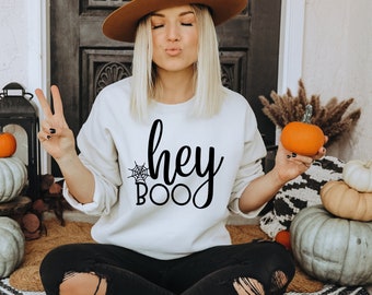 Hey Boo Ghost PNG For Sublimation | Halloween PNG Sublimation File | Hey Boo PNG | Ghost Png | Halloween Ghost Shirt Sublimation File | Boo