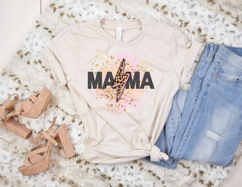 Mama PNG Lightning Bolt Mama Lightning Bolt PNG Mom Life - Etsy