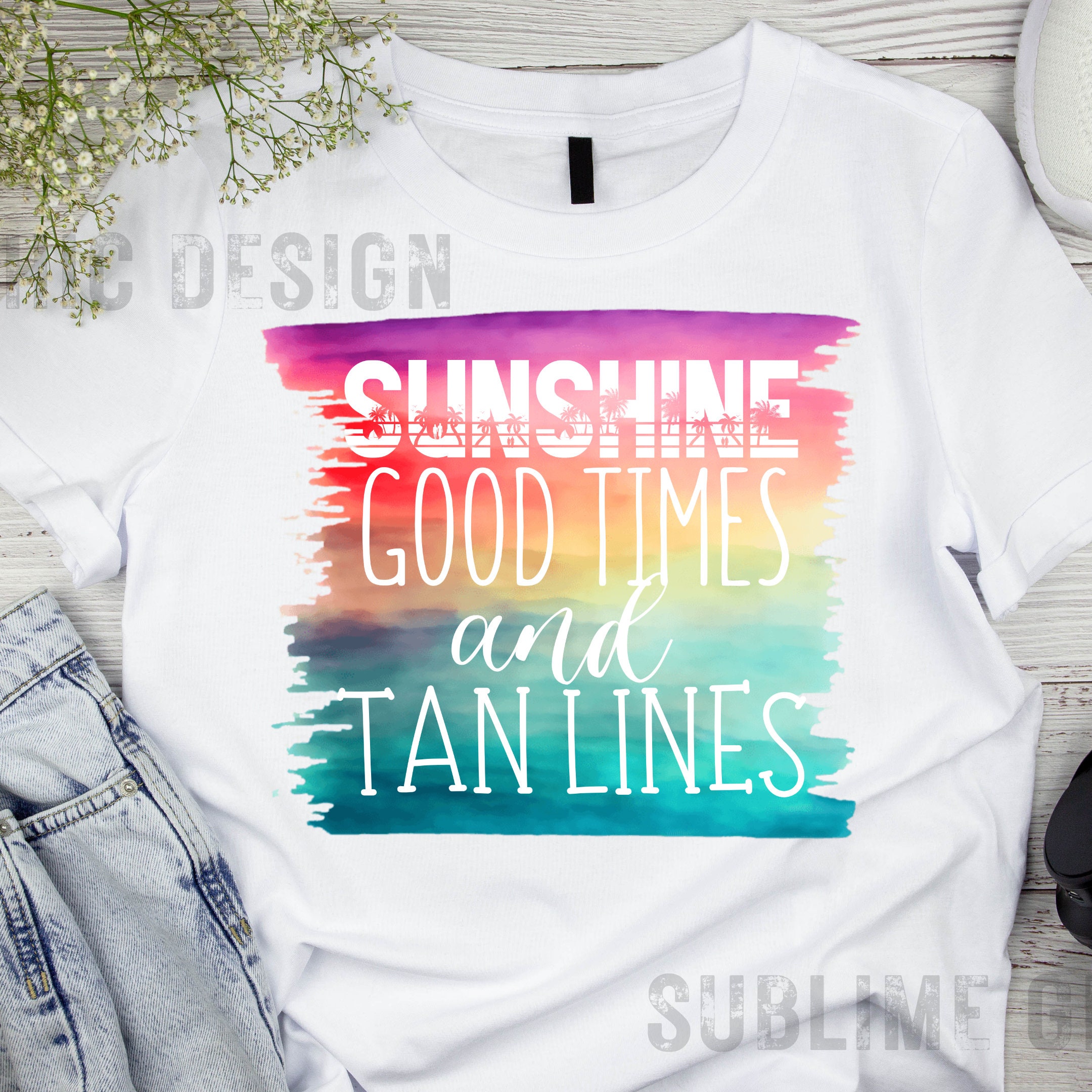 Sunshine Good Times Tan Lines PNG | Good Times and Tan Lines PNG ...