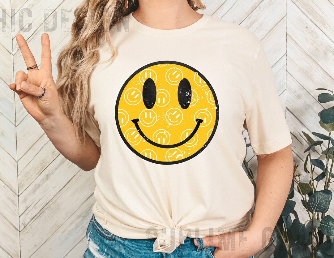 Smile Face PNG Sublimation | Smile Face PNG Sublimation File | Smile ...