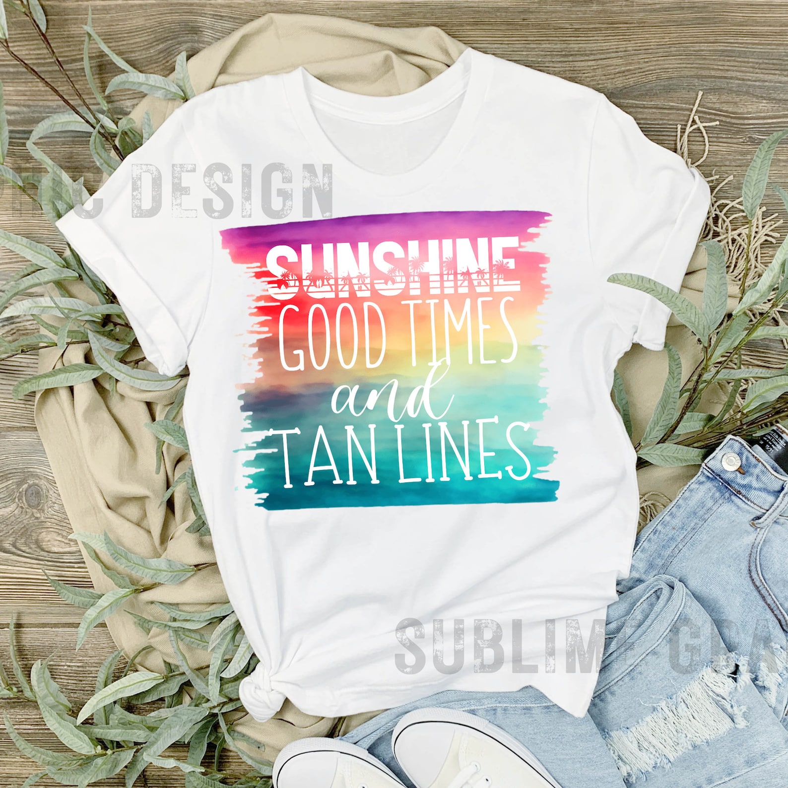 Sunshine Good Times Tan Lines PNG | Good Times and Tan Lines PNG ...