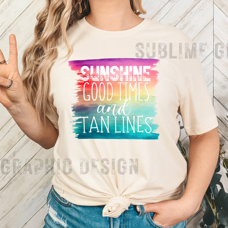 Sunshine Good Times Tan Lines PNG | Good Times and Tan Lines PNG ...
