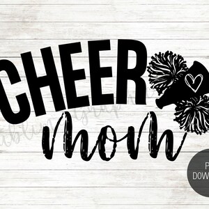 Cheer Mom PNG | Cheerleader PNG | Cheerleading Sublimation | Cheer Poms Sublimation PNG | Cheer Png | Cheer Megaphone Png | Cheer Mama Png