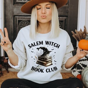 Salem Witch Book Club PNG Sublimation | Salem Witch Company PNG Sublimation Design | Halloween PNG Sublimation File | Salem Witch Png