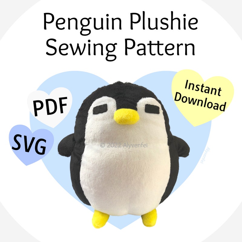 Big Penguin Stuffed Animal - Etsy