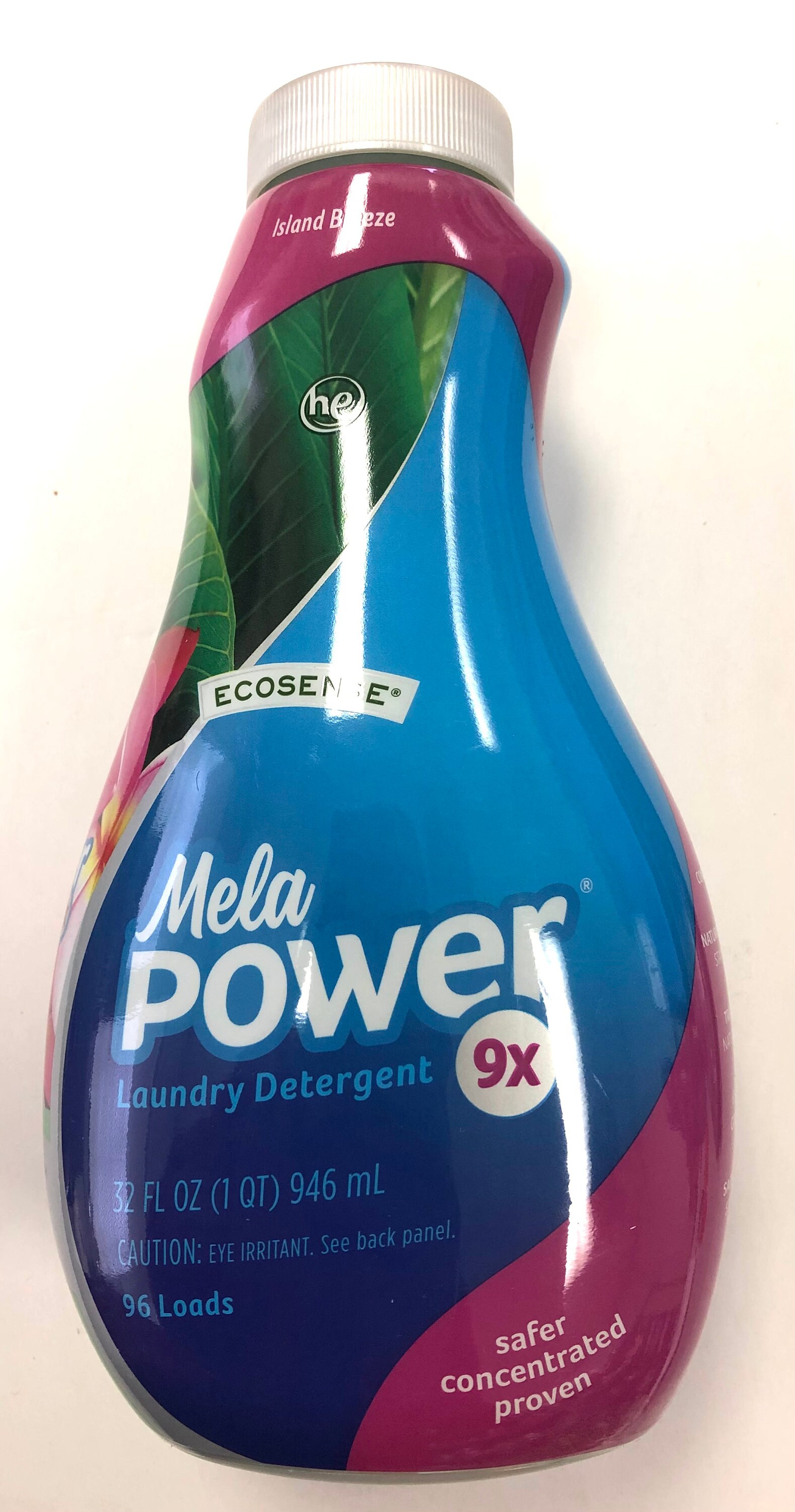 Melapower 9X He Detergent96loads Island Breeze Etsy