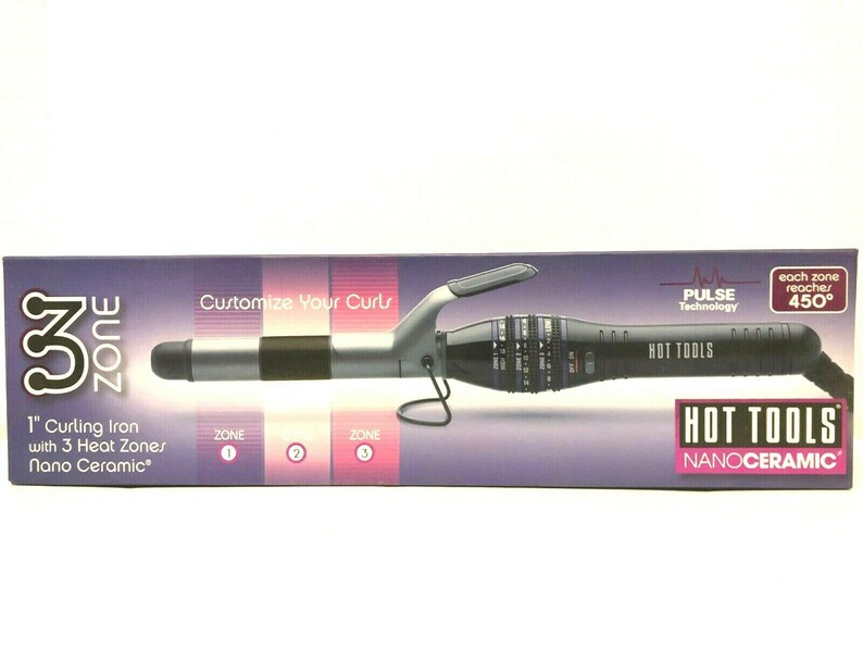NEW Hot Tools Nano Ceramic Curling Iron Model HTZONE 1 Etsy