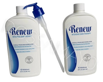 2 Bottles Melaleuca Renew Intensive Skin Therapy Lotion - 20oz. (WITH PUMP)