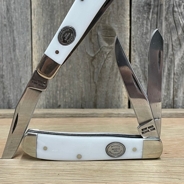 Custom Texas Pocket Knife - Moore Maker, Groomsman, Engraved, Personalized, Knife Wedding Gift, Anniversary Gift