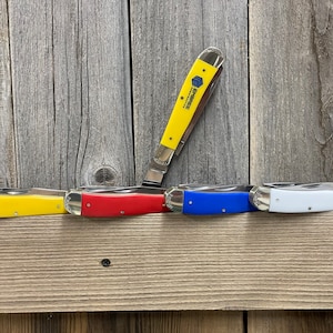Custom Texas Pocket Knife - Moore Maker, Groomsman, Engraved, Personalized, Knife Wedding Gift, Anniversary Gift