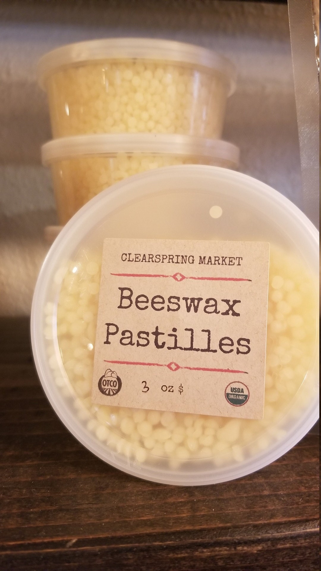 Beeswax Pastilles - 5 lb | Mountain Rose Herbs