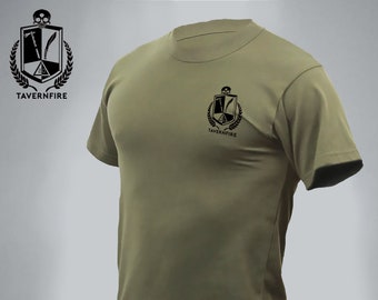 TAVERNFIRE "Blackheart" - Tactical Unisex T Shirt