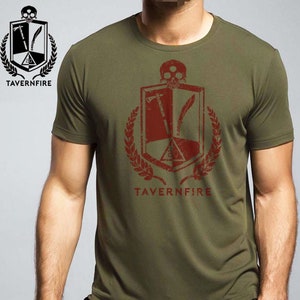 TAVERNFIRE Red - Tactical Unisex T Shirt